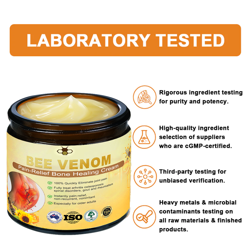 【🔥Official Store🔥】Bee Venom Pain-Relief Bone Healing Cream 👨‍⚕️ (Recommended by Australian Medical Association)